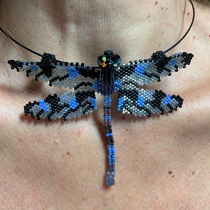 Twelve-spotted Skimmer Dragonfly Necklace image 3