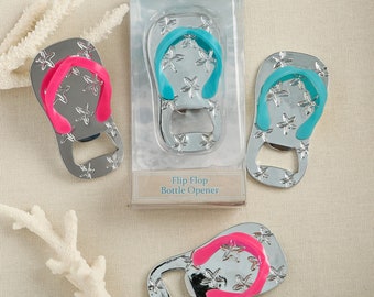 flip flop bottle opener favor