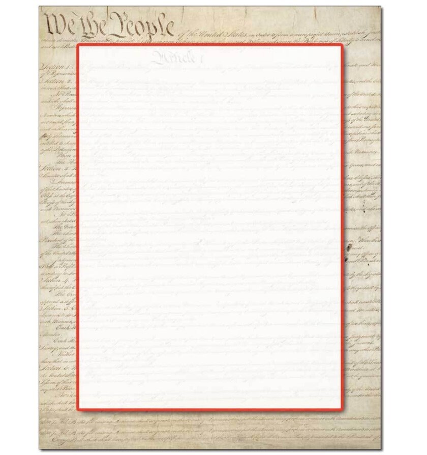 25 or 80pk Stars & Stripes Patriotic Stationery Letterhead 25 or 80pk Stars & Stripes Patriotic Stationery Letterhead