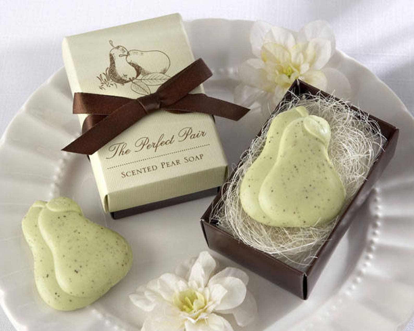 32 Perfect Pair Pear Shaped Soaps Bridal Shower Wedding Favors Etsy