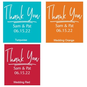 Set of 12 Personalized Thank You Lip Balm Bridal Shower Wedding Favors ...