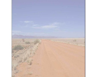 25 or 100pk Desert Road Scenic Letterhead Stationery