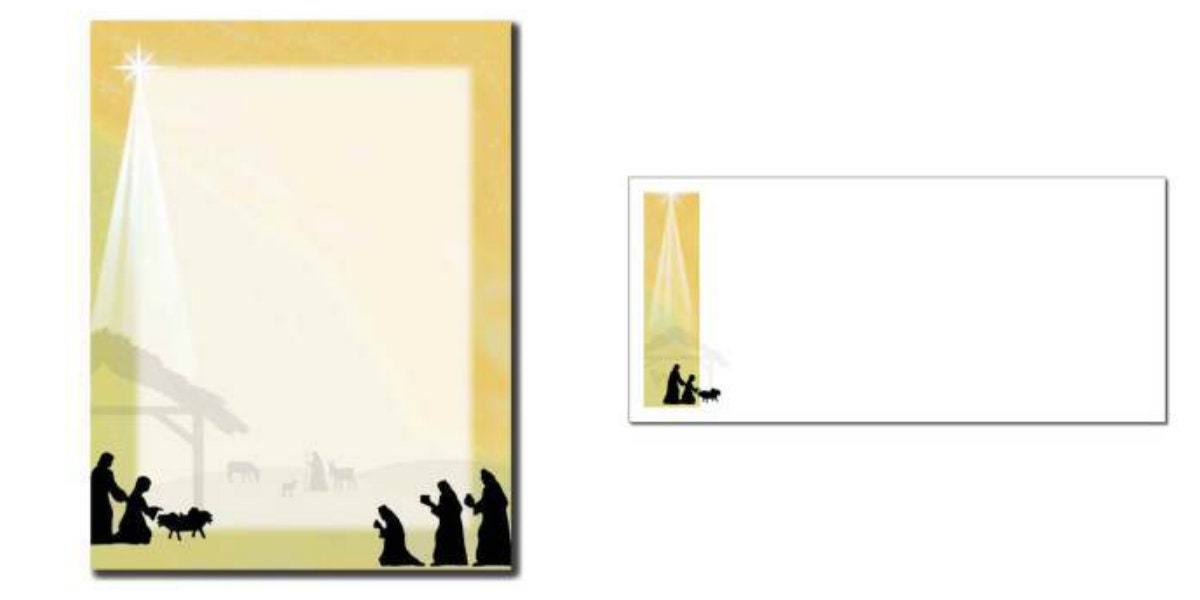 25 or 100pk Away in the Manger Religious Holiday Christmas Letterhead Stationery With Optional Matching Envelopes - Etsy 25-or-100pk-away-in-the-manger-religious-holiday-christmas-letterhead-stationery-with-optional-matching-envelopes-etsy