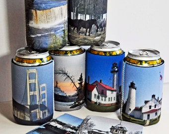 Personalized Photo Can Sleeve: Custom Insulated Drink Cozy