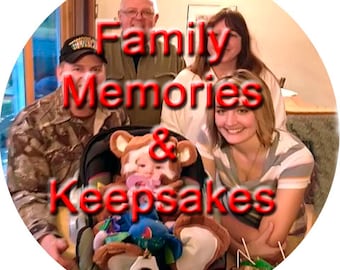 6 Custom Photo Ornaments: Personalized Keepsake, Double Sided Aluminum
