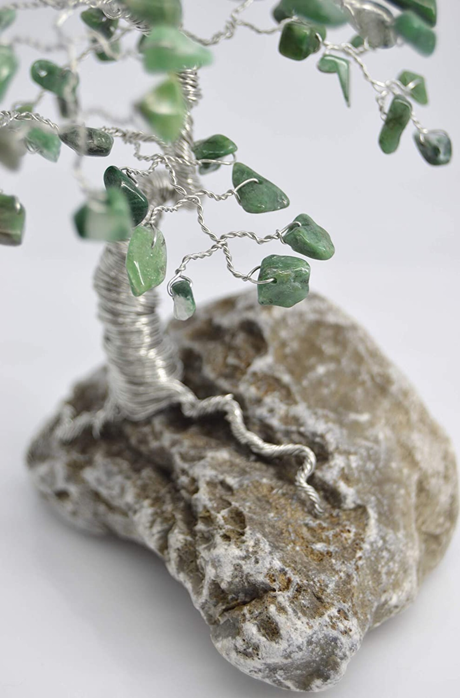 Large Decorator Wire Wrapped Bonsai Tree of Life on Natural Etsy