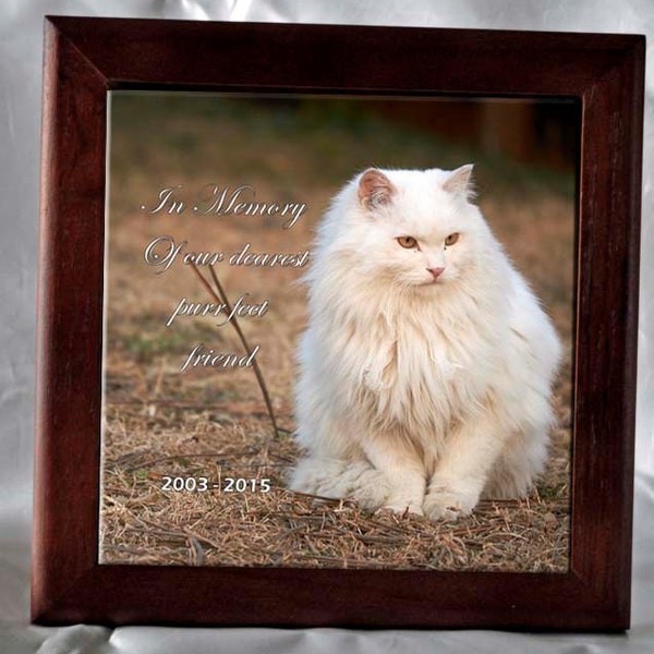 3 Custom 4x4 gloss ceramic tiles framed or unframed with stands with your art text logo family pets bride memorial grandma baby personalized