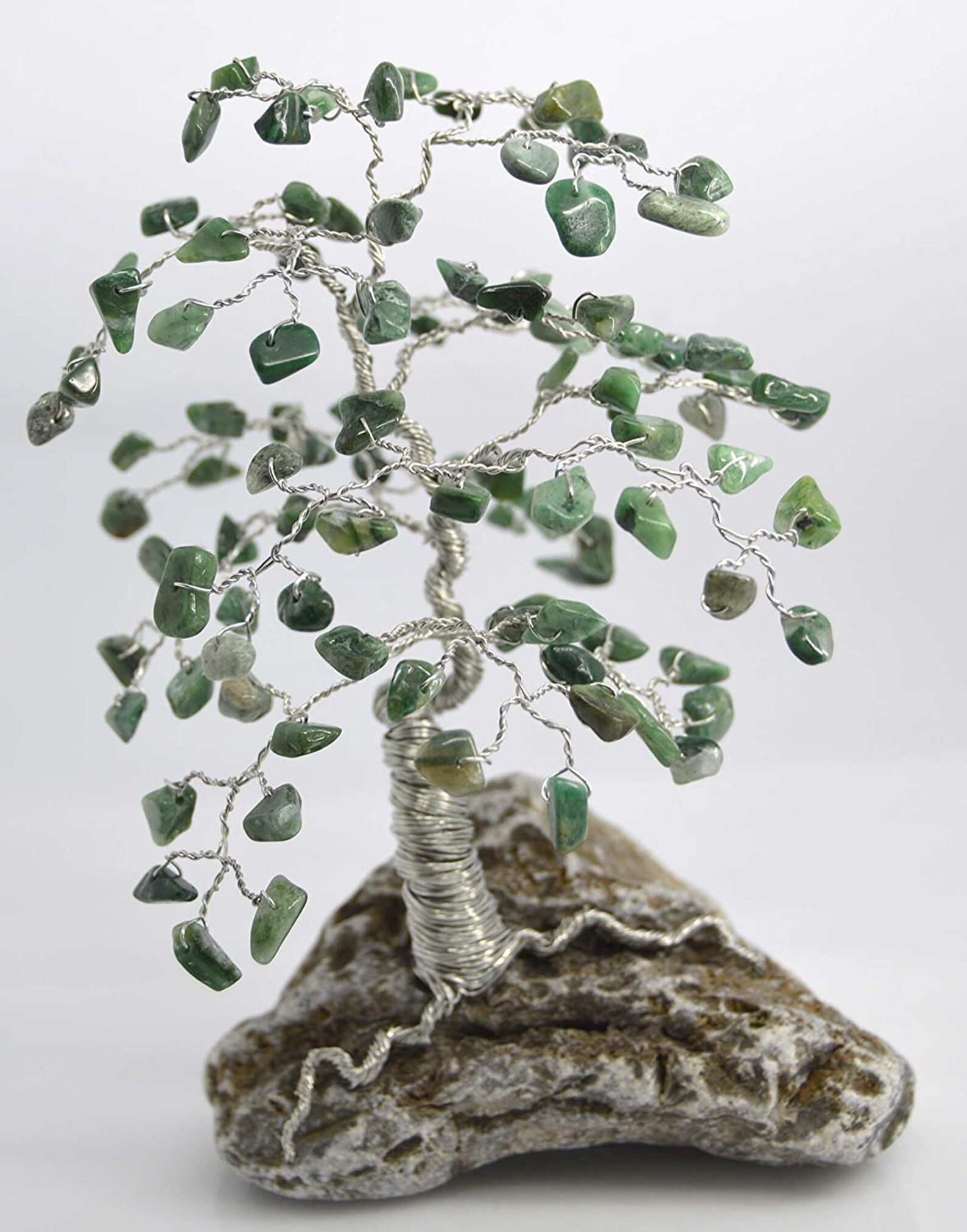 Large Decorator Wire Wrapped Bonsai Tree of Life on Natural Etsy