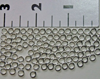 300 qty. 5 mm or 200 qty. 8 mm split rings steel, or bronze strong supplies findings for jewelry making.for pendants clasps etc.