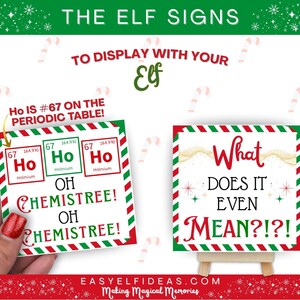 67 6 7 six seven Christmas elf props and ideas that are printable pdf