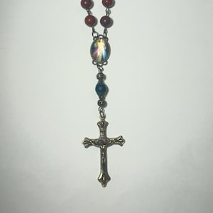 Divine Mercy hand crafted Single Decade Rosary/Chaplet.