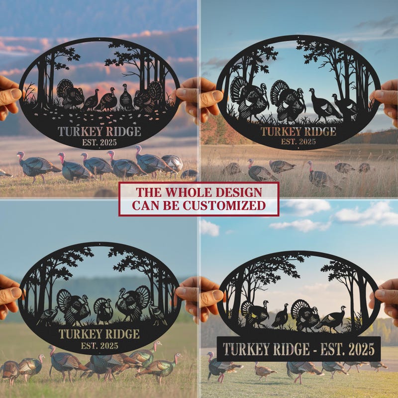 Metal Turkey - Etsy