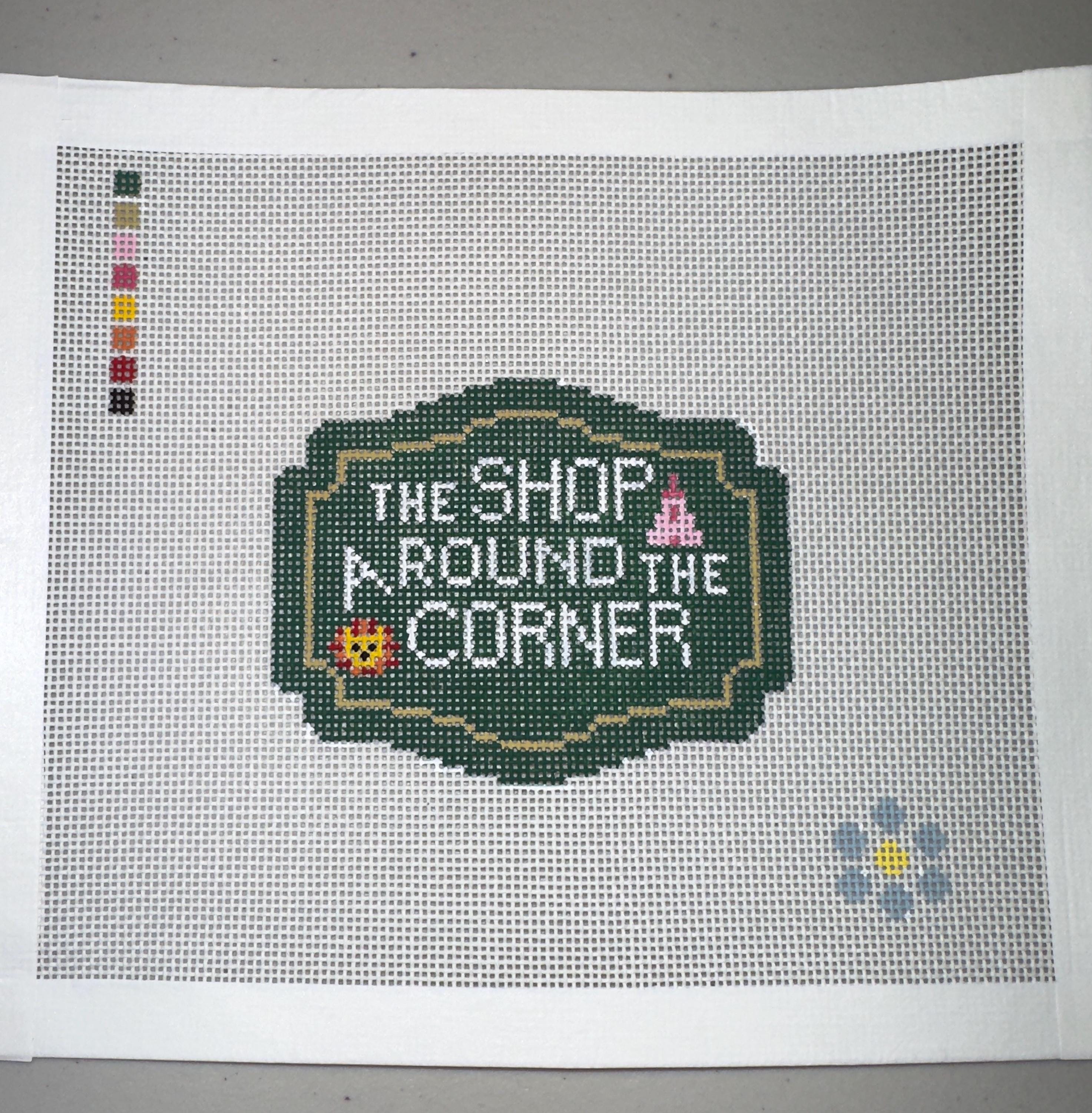 You’ve Got Mail Shop Around the Corner Inspired Handpainted Needlepoint ...