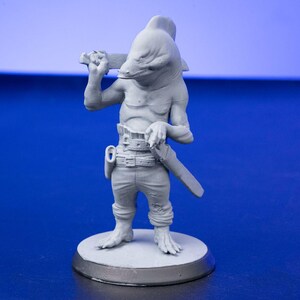 Kuo-Toa - Kuo Toa 01 - Meereskreatur - Resin Miniatur - Rollenspiel - Tabletop Spiele - Dungeons and Dragons