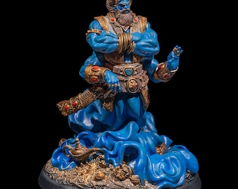 Genie Desert Spirit Miniature - RPG miniature & Painting figure