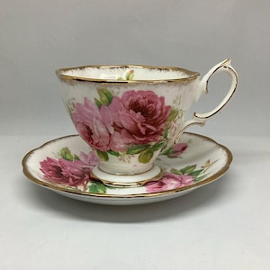 Royal Albert American Beauty cup and saucer