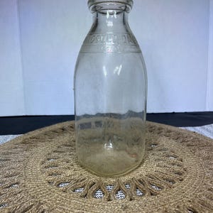 Bouteille de lait en verre Ringold Dairy pinte vintage