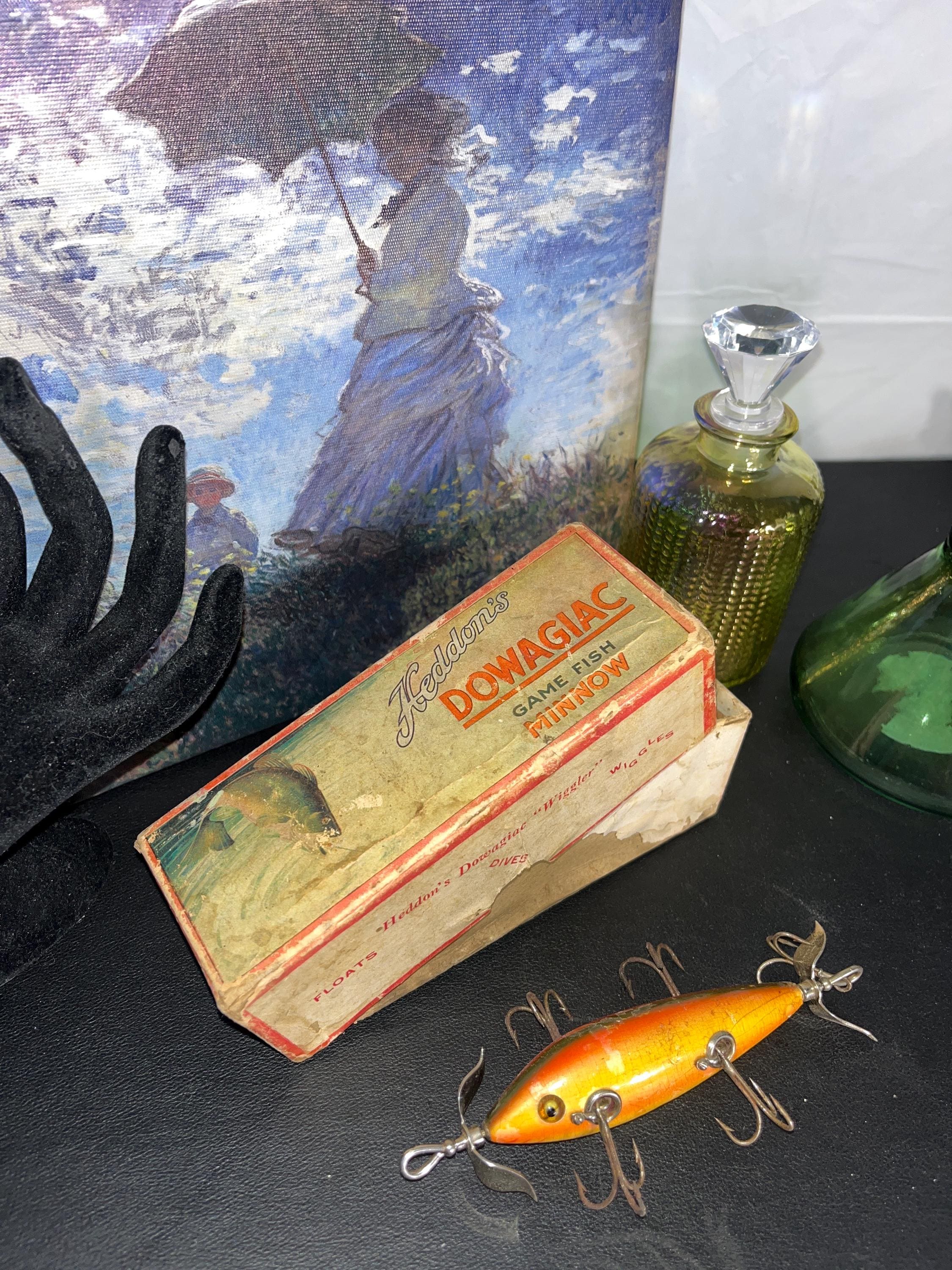 Heddon Vintage Dowagiac 5 Prong Fishing Lure, Lure Collector