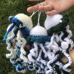 Crochet Jellyfish toy