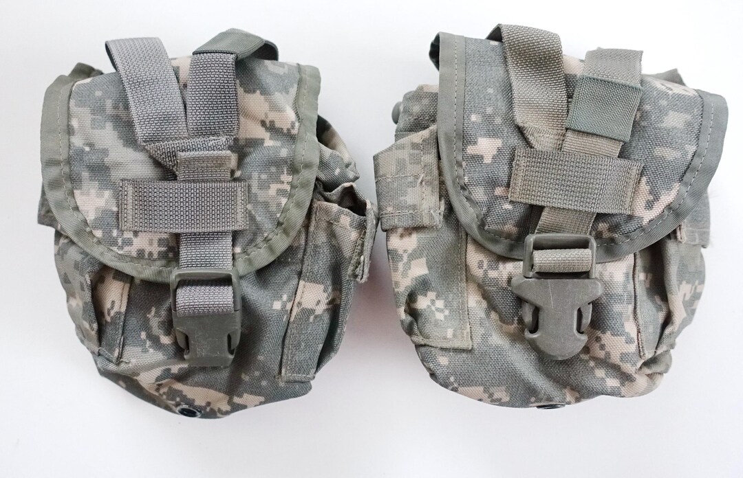 Upc Pattern Army US Army Original Issue UPC MOLLE Canteen Covers Set of 2 in Real Great ...