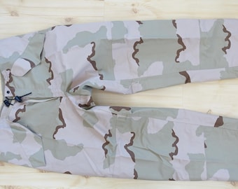 US Army orig. DCU Desert Camo Gore-Tex pants Large Regular New condition