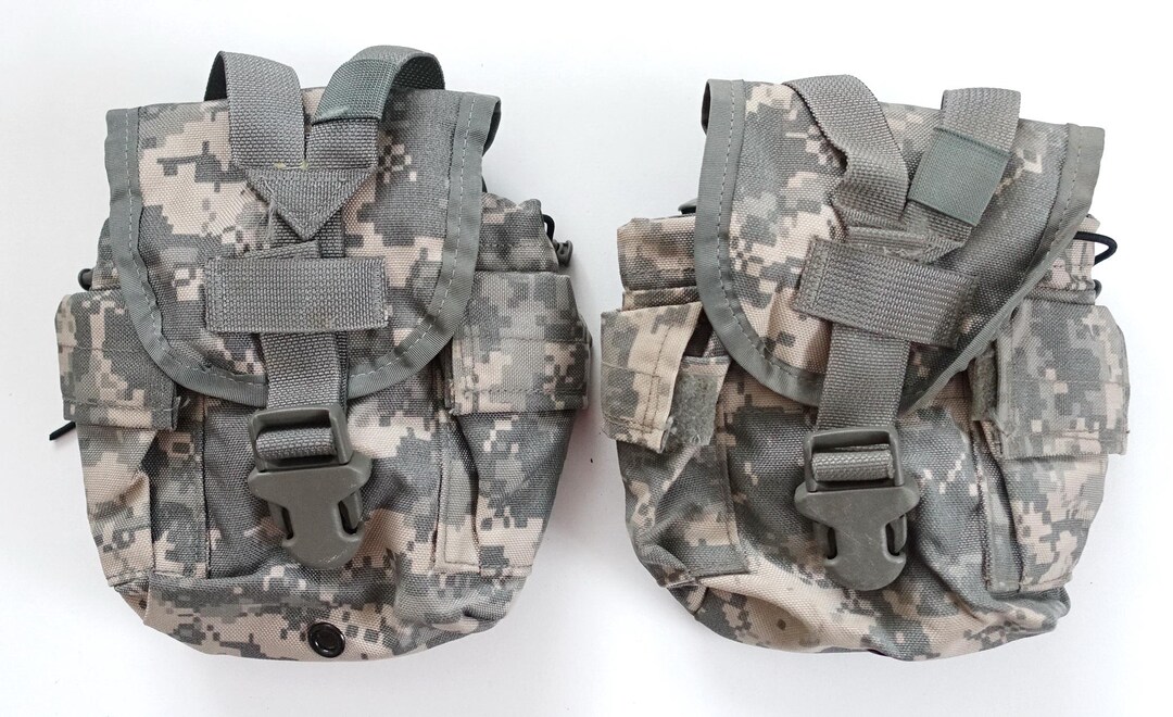 Upc Pattern Army US Army Original Issue UPC MOLLE Canteen Covers Set of 2 in Real Top ...