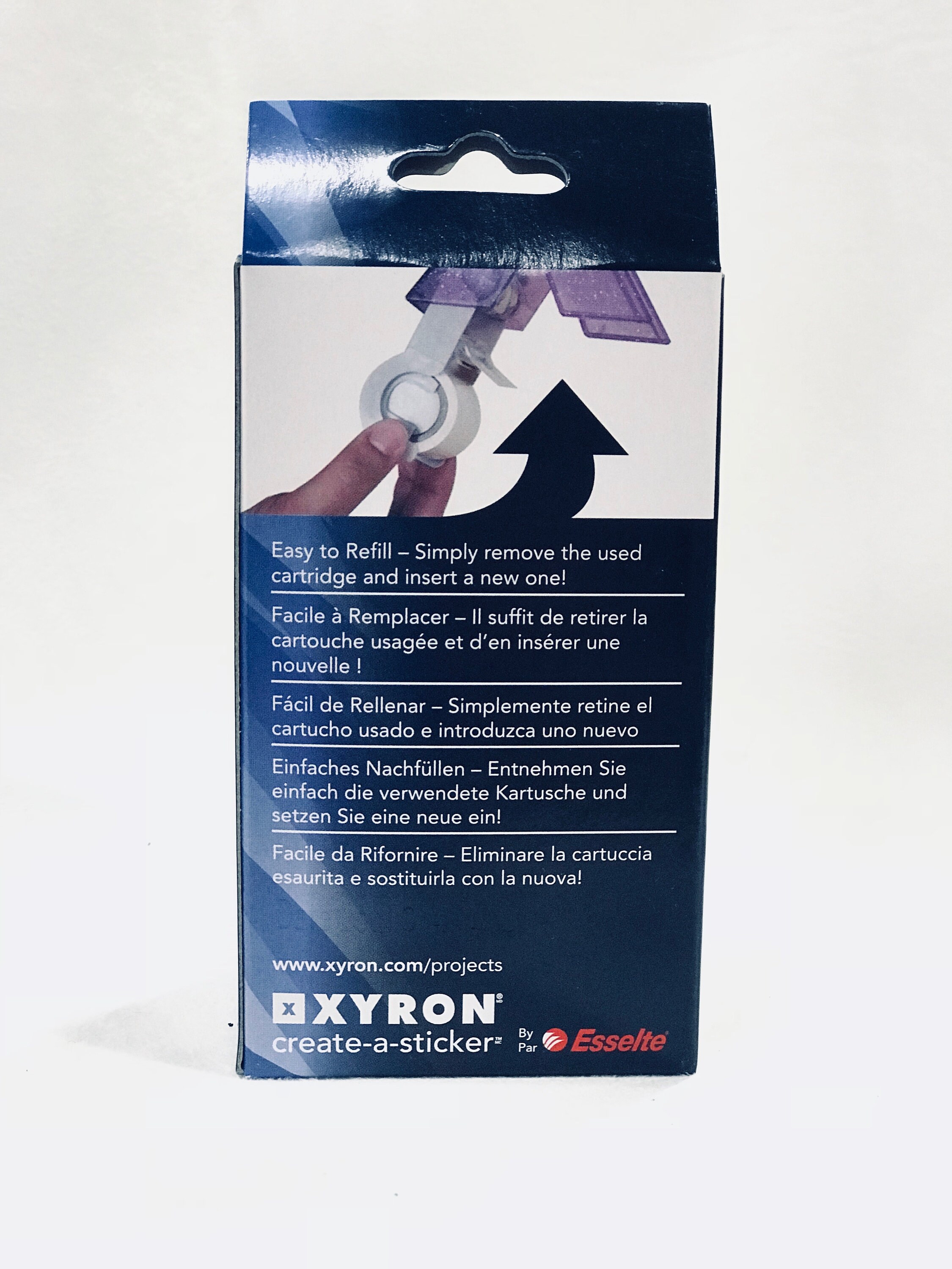 Xyron Model 150 Sticker Refill Cartridge 1.5 Inch (3.8 Cm) PERMANENT ...