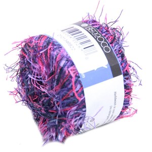 EIN Strang Berroco Plume FX Twilight lila rosa Wimpern Garn 20 Gramm ~ 63 Yards 100 % Polyester hinzufügen auf / fahren Sie schwer zu finden eingestellt