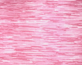 By the HALF YARD Camo Tiny Tonal Pink Camouflage Stripes by Fabric Traditions 2019 100% Cotton Quilting Fabric