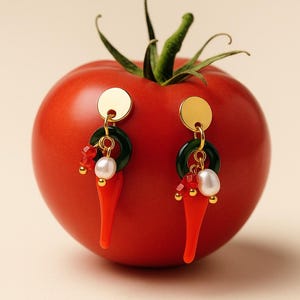 Spicy earrings - crystal gindilla