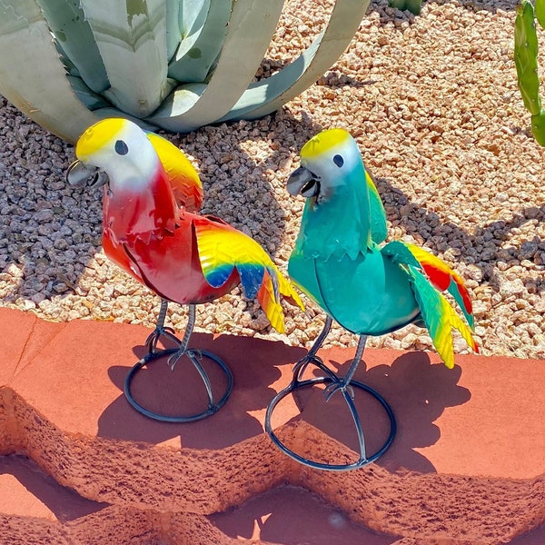 Parrot Outdoor Decor - Etsy - Bird-Friendly Parrot Home Outdoor Decor