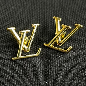 Lv earrings etsy discount
