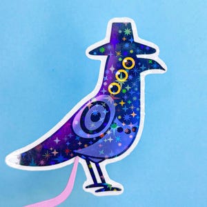 Kpop Dämon Vogel Aufkleber | Kawaii Anime Vinyl Aufkleber