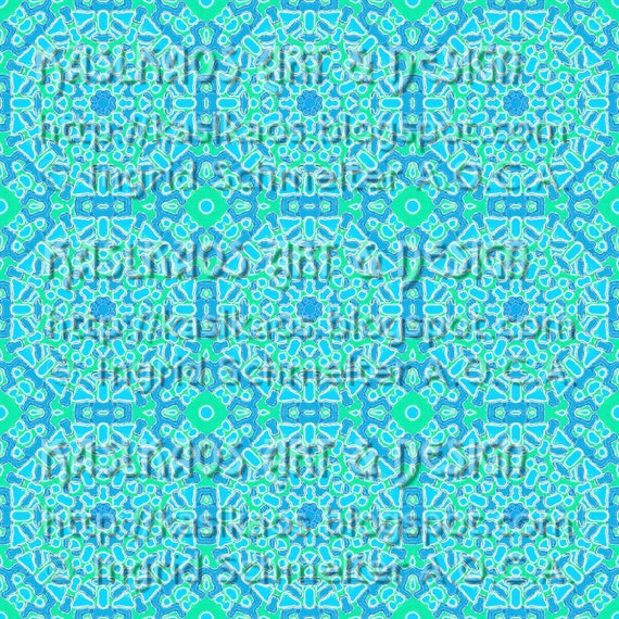 Printable Origami Paper Digital Download Mandala Art Print Your Own Square Pool Blue Art Moroccan Tile Design Turquoise Diy Square