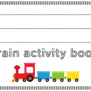 Train Activity Book- Digital Copy