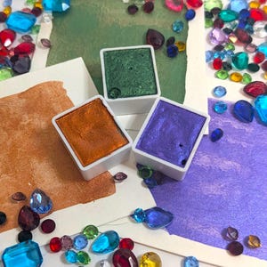 Witchy Shimmer Watercolor paints artist gifts