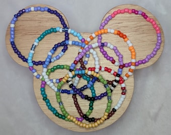 Inside Out - Disney Character Inspired Beaded Bracelets - Custom