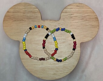 Pinocchio - Disney Character Inspired Beaded Bracelets - Custom
