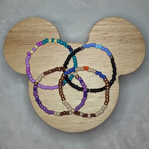 Pulseras de cuentas inspiradas en el personaje de Disney Hércules - Personalizadas