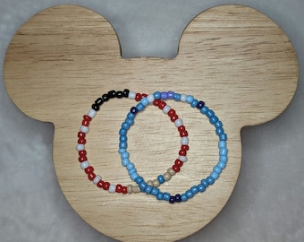 Lilo & Stitch - Disney Character Inspired Beaded Bracelets - Custom
