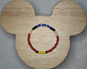 Sorcerer Mickey - Disney Character Inspired Beaded Bracelets - Custom