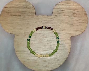 Princess Tiana - Disney Character Inspired Beaded Bracelets - Custom