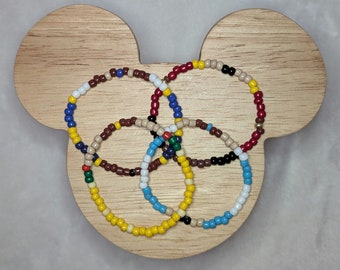 Beauty & The Beast - Disney Character Inspired Beaded Bracelets - Custom
