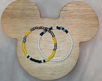 Wall-E - Disney Character Inspired Beaded Bracelets - Custom