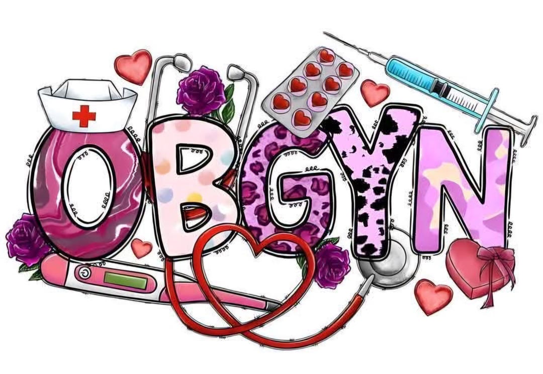 OB/GYN Decal - Etsy