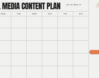 Content Calander