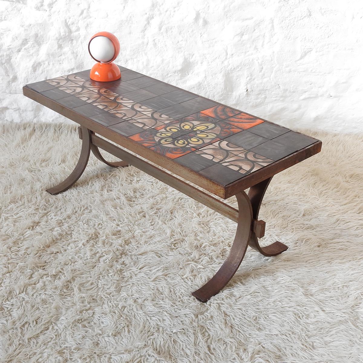 French Brutalist Table - Etsy