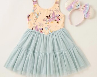 Magical Park Day Twirl Dress Adult and Youth| Mouse Activewear Dress(Pre-Order)