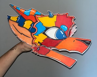 Papieren drakenpop