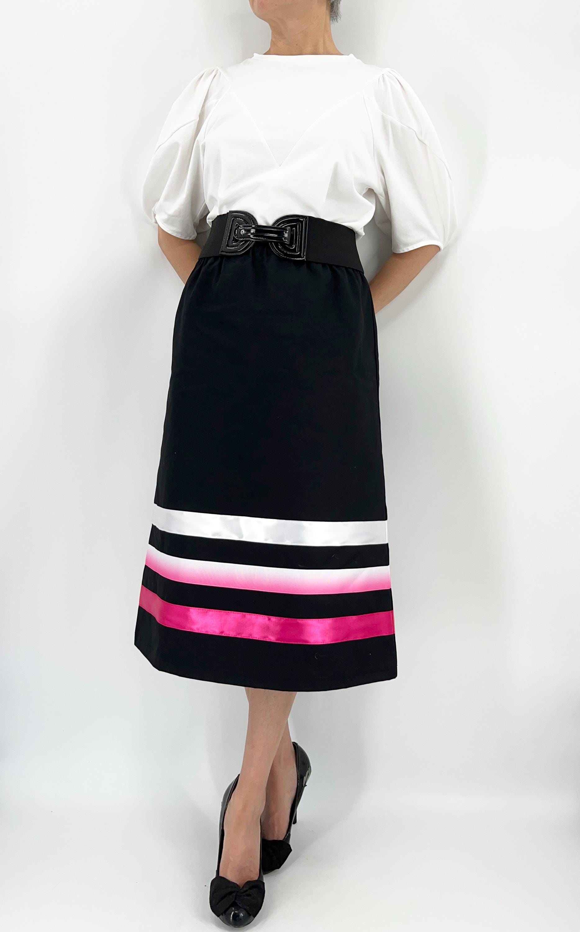 Pink Ribbon Skirt - Etsy Pink Ribbon Skirt - Etsy